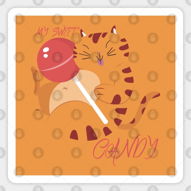 My sweet Candy Magnet by CatCoconut-Art